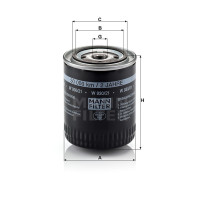 Фильтр масляный MANN-FILTER W 930/21